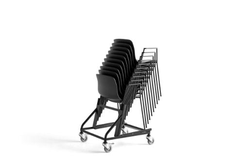 HAY AAC Stuhlwagen für die Modelle AAC16, AAC17, AAC18 und AAC19 62x60 cm – Schwarz