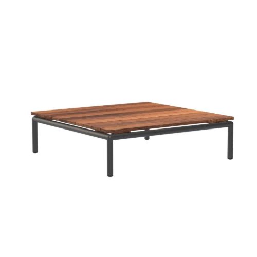HOUE Level 2 Coffee Lounge Table 81x81 cm - Thermo Ash/Dark Grey
