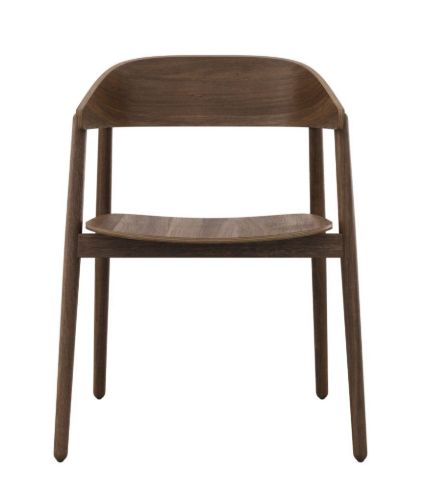 Andersen Furniture AC2 Spisebordsstol - Mat Lak/Røget Eg
