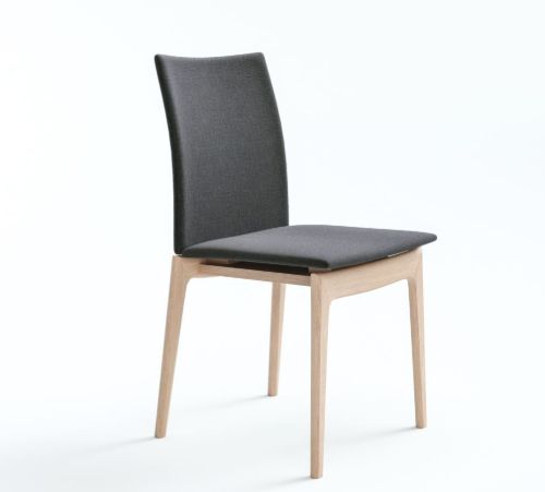 Skovby SM63 Spisebordsstol H: 88 cm - Hvidolieret Eg / Remix 133