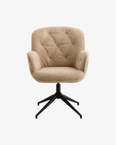 Nordal LEA Bürostuhl – Boucle/Beige