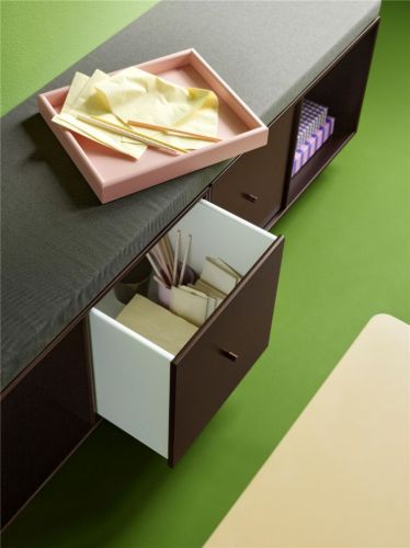 Montana Rest III Bank 208,2x35,4x38 cm inkl. Basis 7 cm – Balsamico