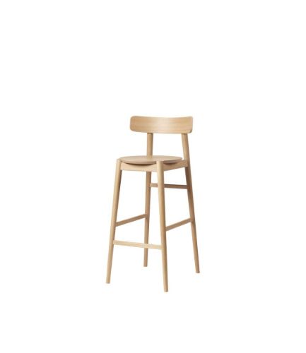FDB Furniture J184 East Barhocker H: 99,5 cm - Eiche natur lackiert