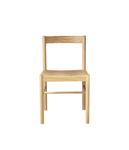 FDB Furniture J178 Lønstrup Stuhl SH: 46 cm - Eiche natur lackiert 