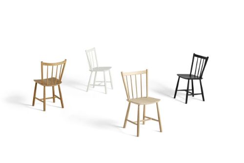 HAY Børge Mogensen J41 Esszimmerstuhl SH: 44,5 cm – Lackierte Eiche