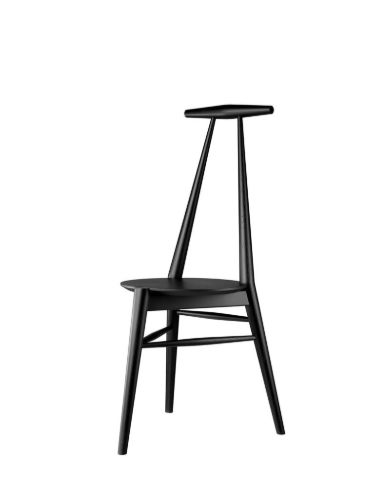 FDB Furniture Anker Stuhl Stine Weigelt J157 – Schwarz