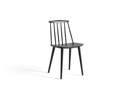 HAY J77 Spisebordsstol FDB  - Black Lacquered Beech