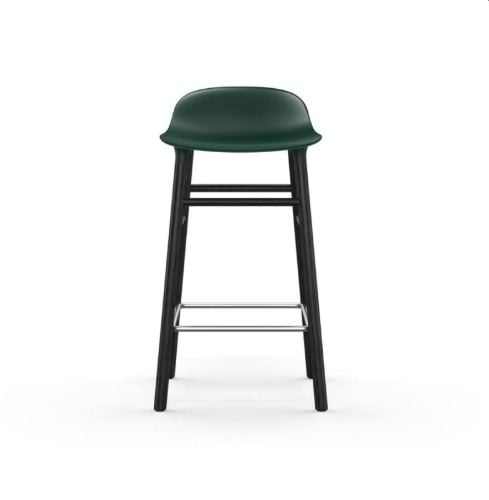 Normann Copenhagen Form Barhocker SH: 65cm - Grün/Schwarz