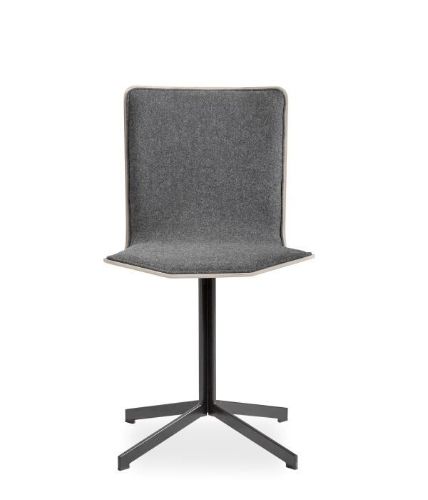 Skovby SM803 Spisestuestol H: 82 cm - Hvidolieret Eg / Grå