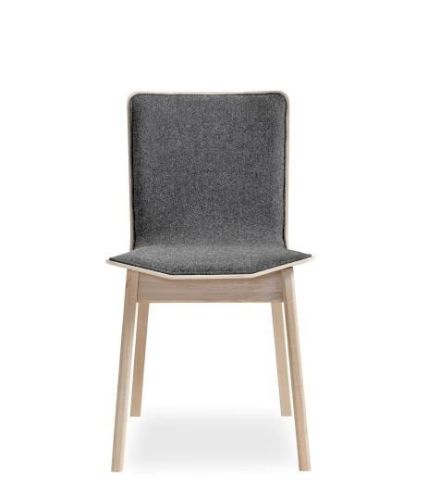 Skovby SM 807 Spisebordsstol H: 82 cm - Hvidolieret Eg / Brahms 16