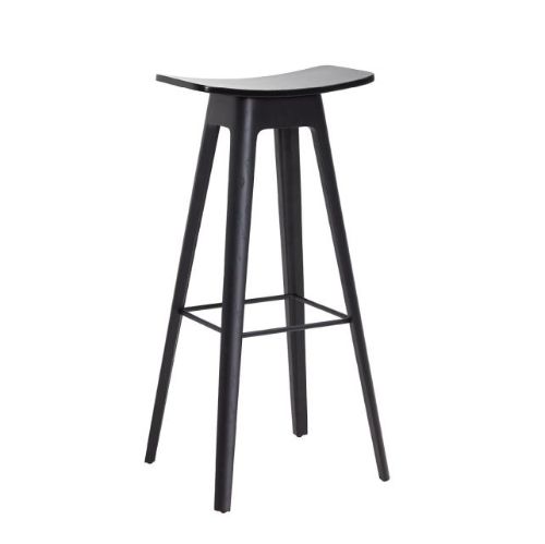 Andersen Furniture HC1 barstol SH: 80 cm - Sort Finér/Sort