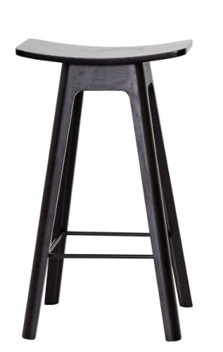 Andersen Furniture HC1 barstol SH: 67 cm - Sort Finér/Sort