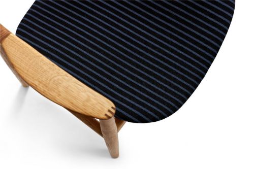 Bent Hansen Asger Stuhl M. Polsterung H: 80 cm - Eiche, geölt / 30-999/355 Langeland Nord F