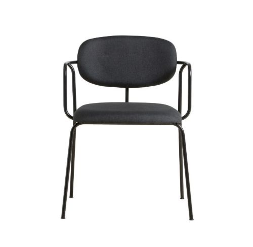 Woud Frame Spisebordsstol SH: 47,5 cm - Black