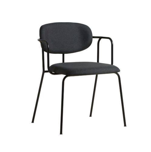 Woud Frame Esszimmerstuhl SH: 47,5 cm – Schwarz