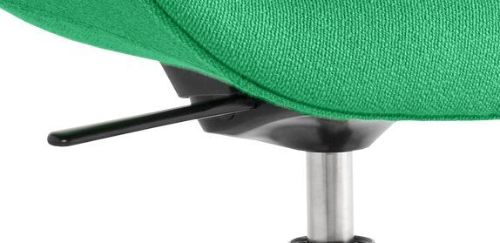 HAY AAC155 Drejestol About A Chair SH: 44 cm – Schwarz pulverbeschichtetes Aluminium/Vidar 932