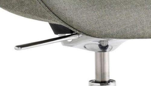 HAY AAC155 Stuhl About A Chair SH: 44 cm – Poliertes Aluminium/Hallingdal 130