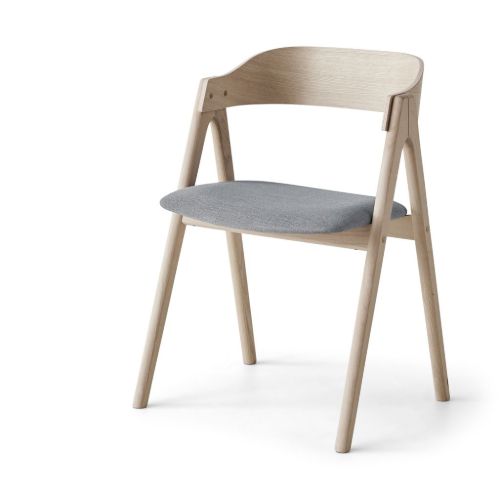 Findahl by Hammel Mette Stol SH: 45 cm - Ubehandlet Eg / Corsica30