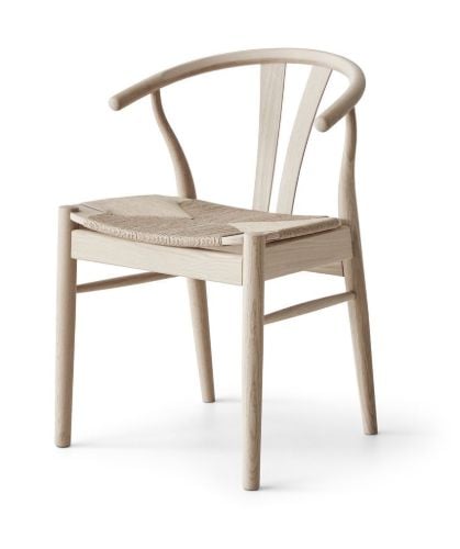 Findahl by Hammel FRIDA Spisebordsstol SH: 46 cm - Ubehandlet Eg/Natur