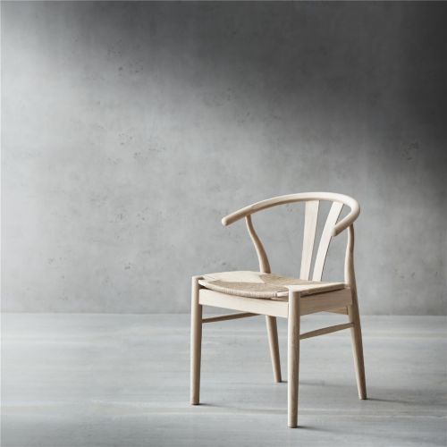 Findahl by Hammel Frida Stuhl mit Naturgeflecht SH: 46 cm – Eiche unbehandelt