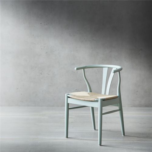 Findahl by Hammel Freja Stuhl mit Naturgeflecht SH: 46 cm – Buche / Dusty Green