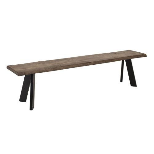 Bloomingville Raw Bench L: 190 cm – Eiche/Braun