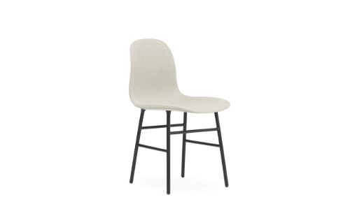 Normann Copenhagen Form Stuhl SH: 44 cm – Upminster Sand/Stahl
