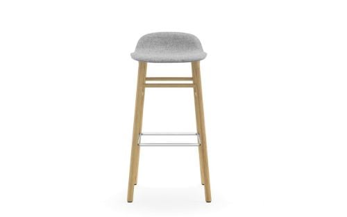 Normann Copenhagen Form Barstol SH: 75cm - Partner Grey/Eg
