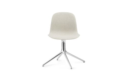 Normann Copenhagen Form Drejestol SH: 44cm - Upminster Sand/Aluminium
