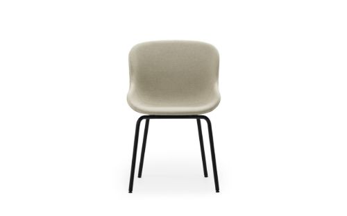 Normann Copenhagen Hyg Spisebordsstol Fuldpolstret SH: 46 cm - Upminster/Sort Stål