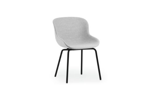 Normann Copenhagen Hyg Esszimmerstuhl Voll gepolstert SH: 46 cm – Venture/Stahl