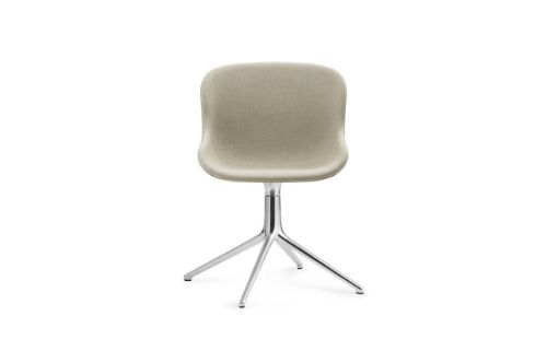 Normann Copenhagen Hyg Drejestol Fuldpolstret SH: 46 cm - Upminster/Aluminium