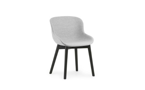 Normann Copenhagen Hyg Esszimmerstuhl, vollständig gepolstert, SH: 46 cm – Venture/Schwarze Eiche