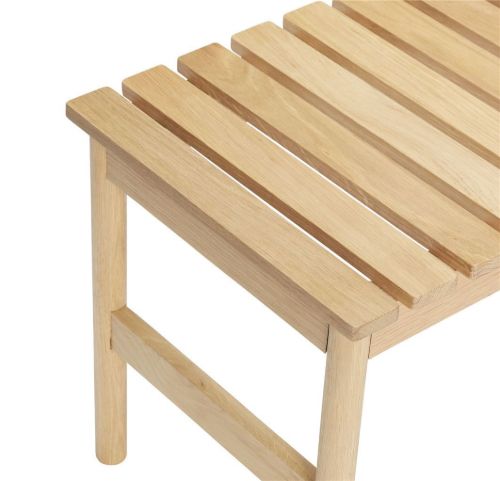 Hübsch Reihenbank L2122 122x45 FSC Eiche - Natur