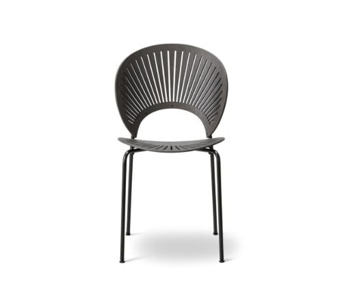 Fredericia Furniture 3398 Trinidad Stol SH: 45,5 cm - Grå/Flint