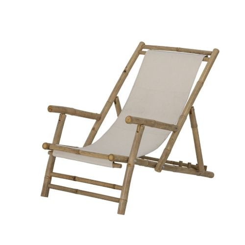 Bloomingville Korfu Liggestol SH: 30 cm - Bambus/Natur