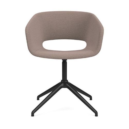 Montana Marée 404 Drehbares Bürostuhl mit einer Höhe von 46,5 cm – Steelcut Trio 416/Sort Aluminium