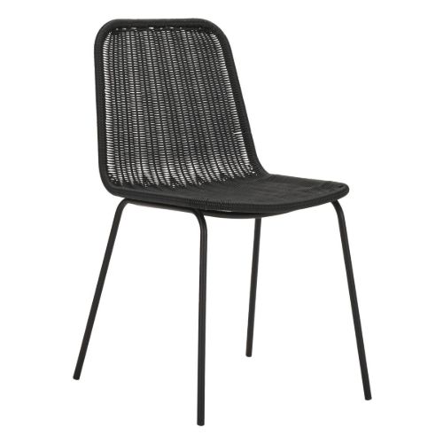 House Doctor Hapur Stol SH: 46 cm - Sort
