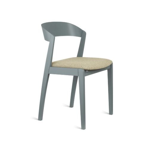 Skovby SM825 Spisebordsstol H: 77 cm - Grønlakeret Massiv Bøg/Brahms 15