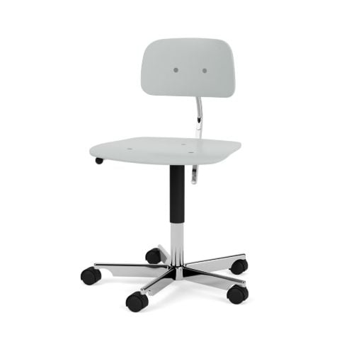 Montana Kevi 2533 Kontorstol - Oyster/Poleret Alu