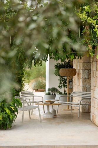 Cane-line Outdoor Bliss Sofa - Aluminium/Sand