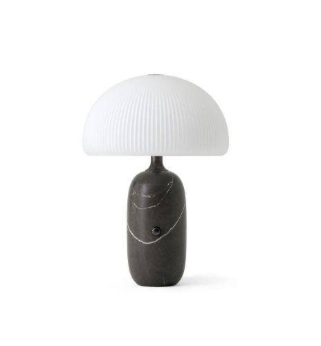 Vipp 591 Sculpture Table Lamp Small H:39 cm - Grey Marble