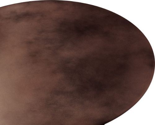 GUBI Epic Coffee Table Ø: 60 cm - Earthy Red Steel