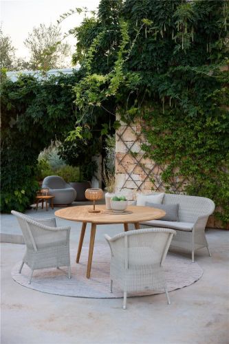 Cane-line Outdoor Cloud Outdoor-Teppich Ø: 250 cm - Textil/Sand