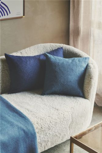 Silkeborg Wool Spinner Cusco Kissen 60x60 cm - Vintage Blau OUTLET