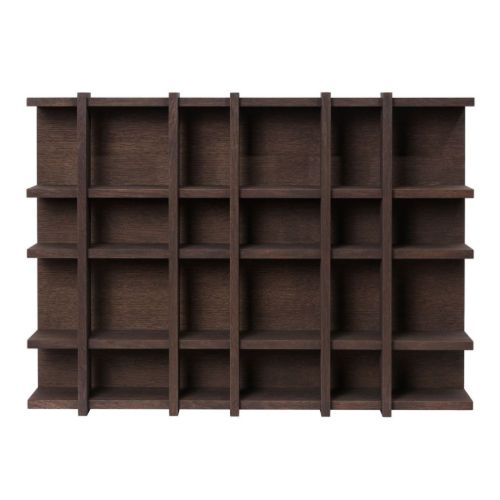Ferm Living Tilem Hylde 6x4 - Mørkbejdset Eg