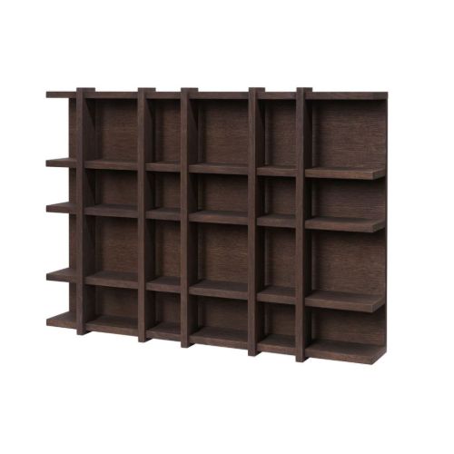 Ferm Living Tilem Regal 6x4 - Dunkel gebeizte Eiche