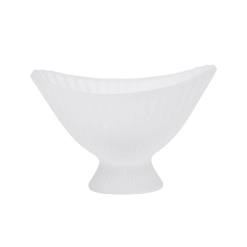 Ferm Living Fountain Glass Bowl 19 - Frosted Glass