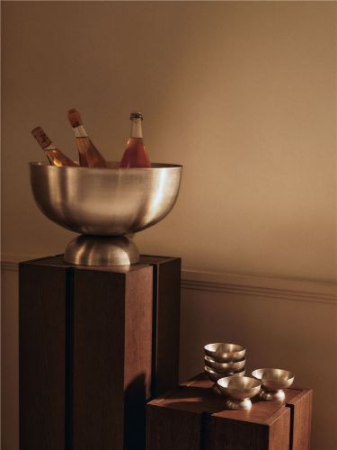 Ferm Living Tumbled Champagnerkühler - Edelstahl