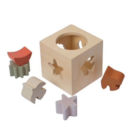 Ferm Living Skye Puzzle Box - Buche/Mehrfarbig